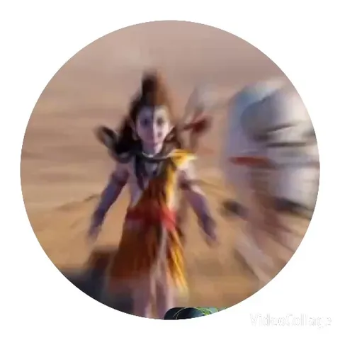 Blurred Running Character