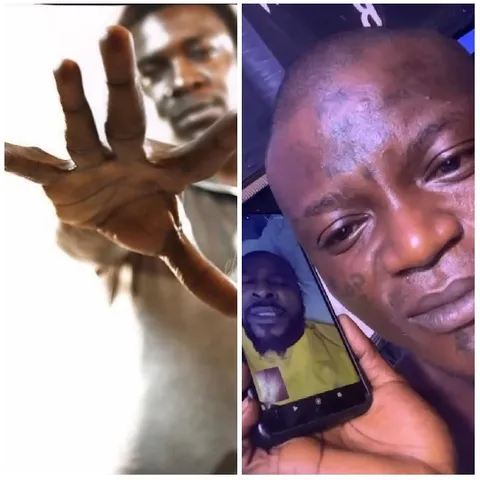 Reaching Hand and Video Call