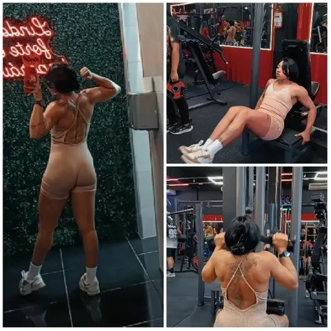 Gym Workout In Three Sections