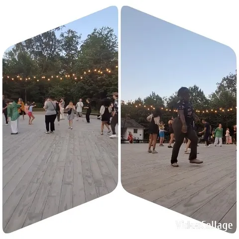 Dancing Under String Lights