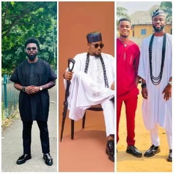 Men in Traditional African Attire