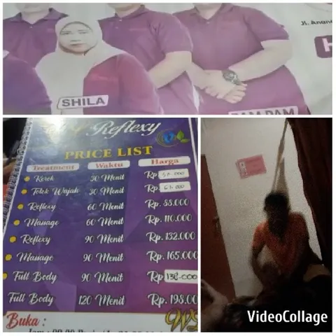 Group in Purple Shirts and Treatments