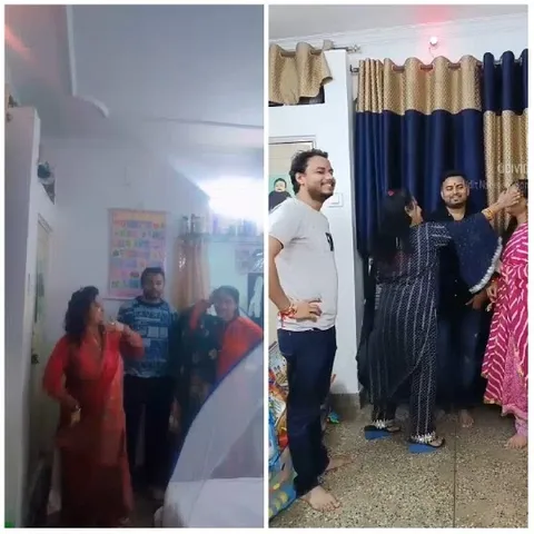 Traditional Clothing and Casual Interactions