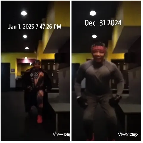 Person Exercising in Gym