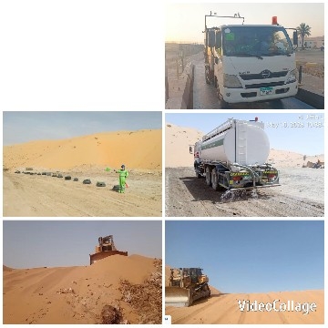 Construction Work in the Desert