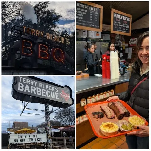 Terry Black's BBQ Restaurant Scenes
