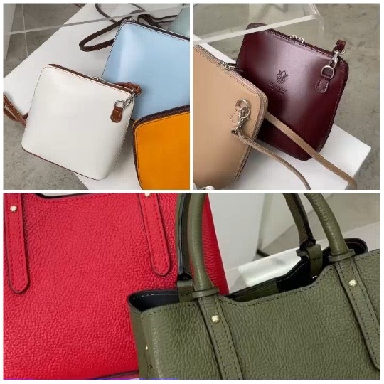 Colorful Handbags on Display