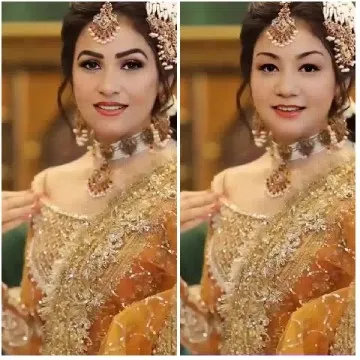 Woman in Traditional Attire