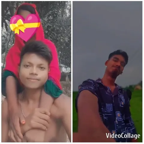 Person on Shoulders and Outdoor Selfie