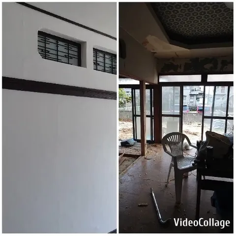 White Wall and Renovation Space