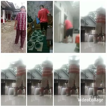 Man in Red Shirt Activities