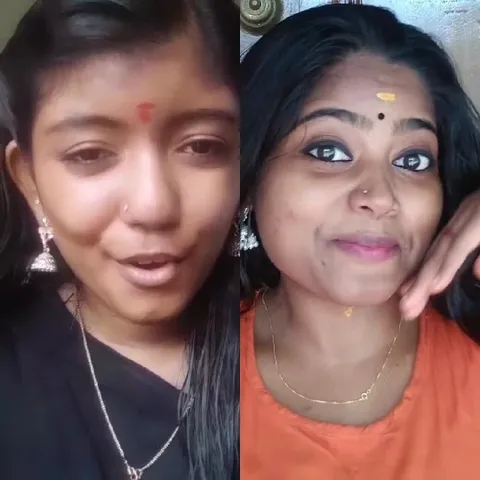 Traditional Attire with Forehead Markings