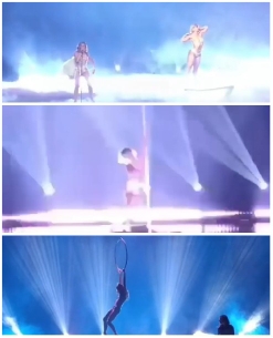 Performers on Stage