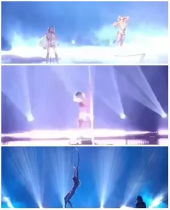 Performers on Stage