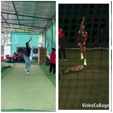 Cricket Practice and Game Bowling