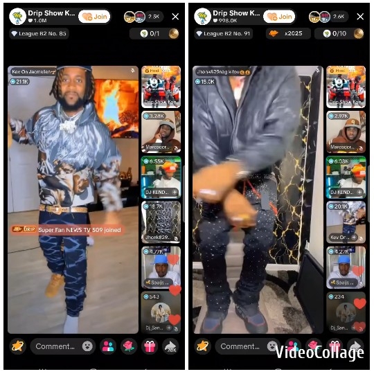 Live Streamers in Different Settings