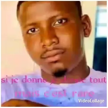Young Man with Motivational Message