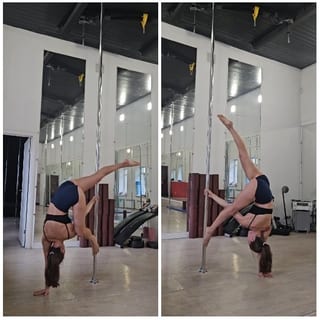 Pole Dancing Skills in Studio
