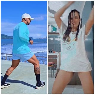 Jogging by the Seaside and Dancing