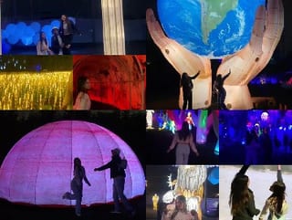 Interacting with Illuminated Art Installations