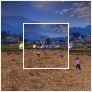 People Working in Rural Landscape