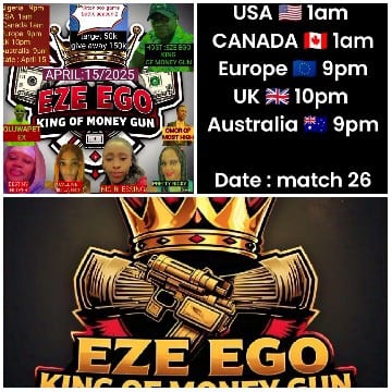 Event Promotion for 'Eze Ego King'