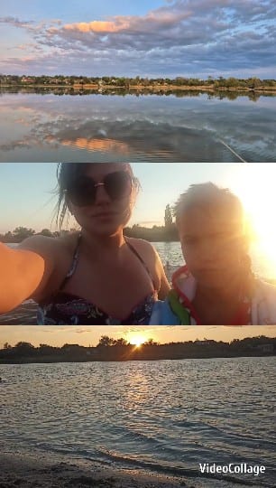 Scenic Lake View and Sunset