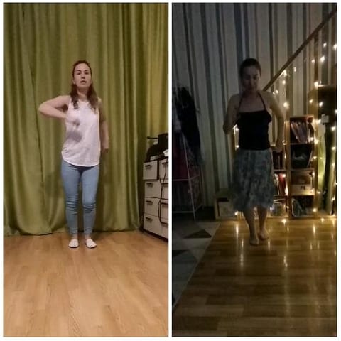 Women Posing Indoors
