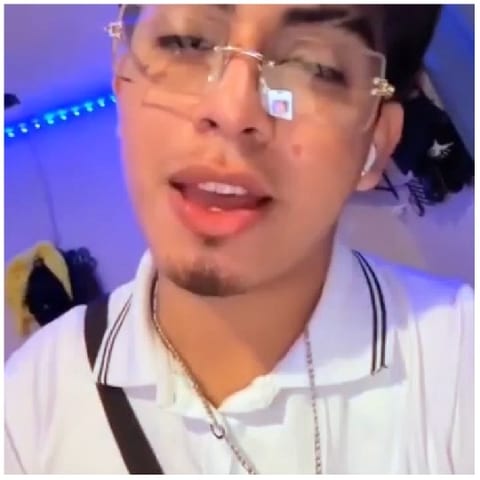 Young Person with Glasses and Clothing
