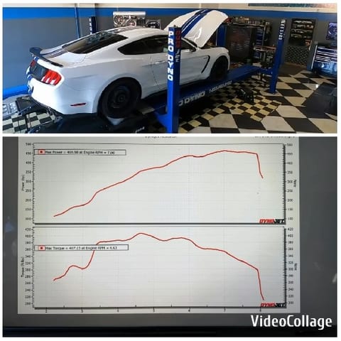 Sports Car Dyno Test in Workshop