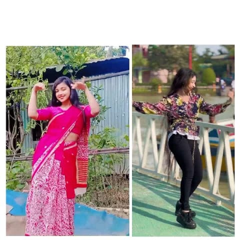 Women Posing in Nature