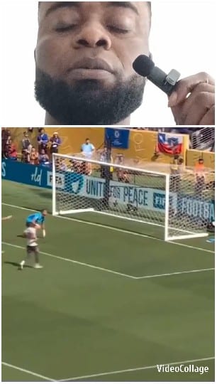 Singing and Soccer Match Moments