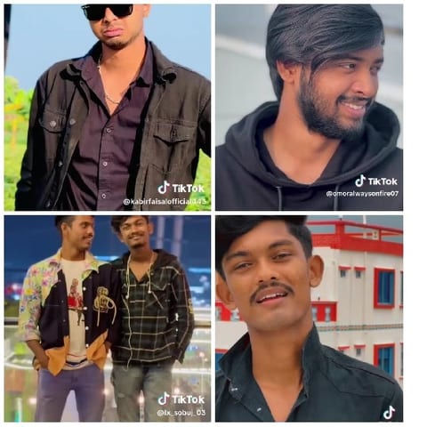 Young Men in Various Styles