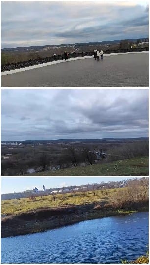 Three Landscape Views Collage