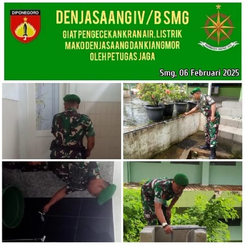 Military Person Performing Maintenance Tasks