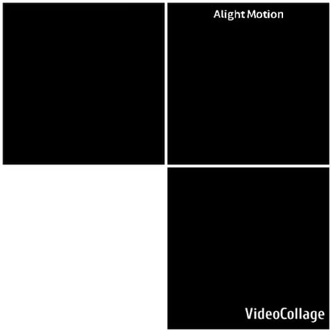 Four Panels of Black and White