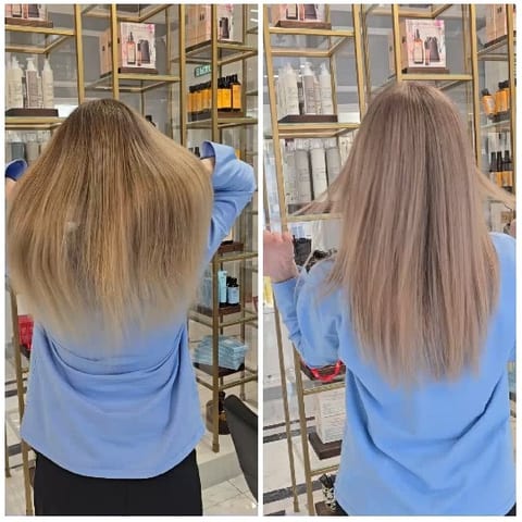 Salon Visit with Hair Care