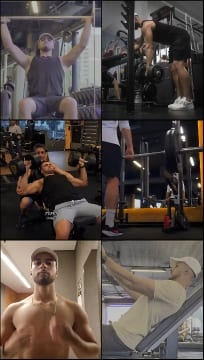 Gym Exercises in Six Frames