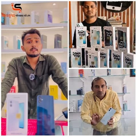 Phone Store Interactions Captured