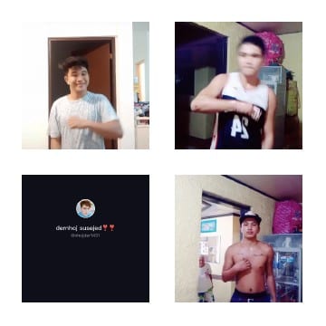 Indoors Poses of Three Individuals