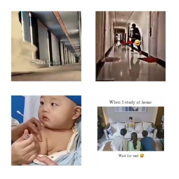 Parkour in Corridor and Baby in Hospital