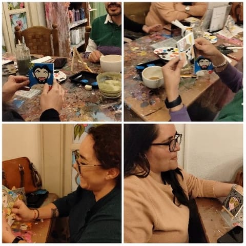 Art Activities Around a Table