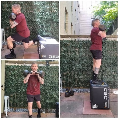 Fitness Exercises with Kettlebells