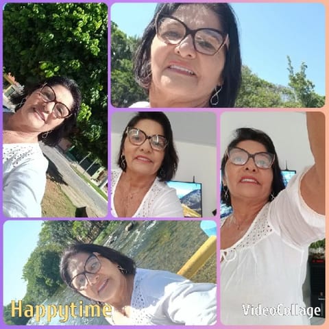 Selfies in Nature with Smiles