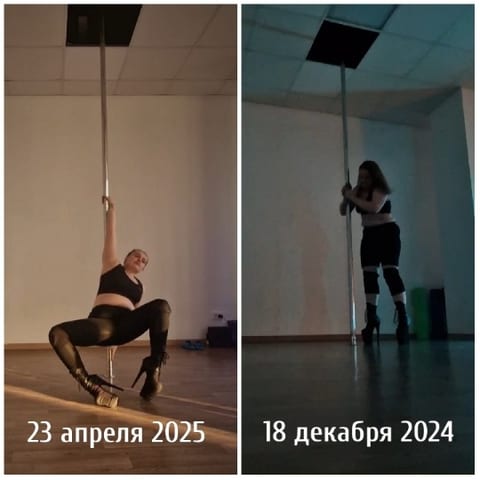 Pole Dancing Poses Over Time