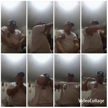Person in Room Making Gestures