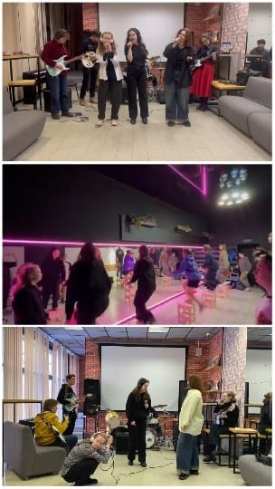 Group Musical Performance and Dance Studio