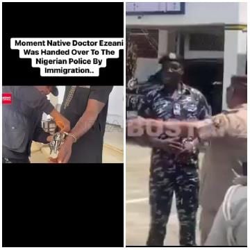 Moment of Handcuffing by Police