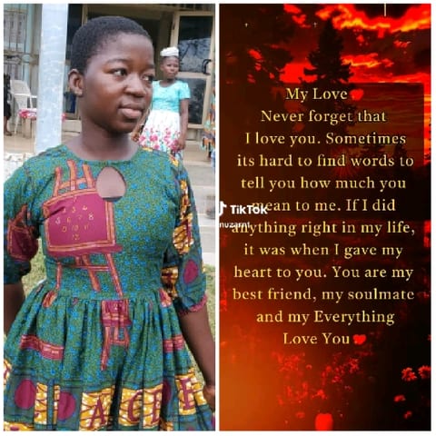Colorful Dress and Love Message