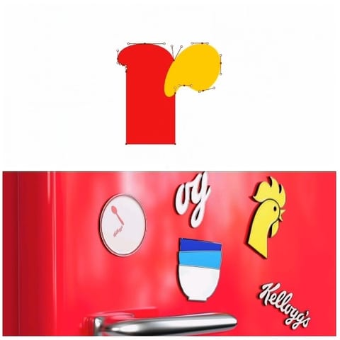 Abstract Shapes and Refrigerator Magnets